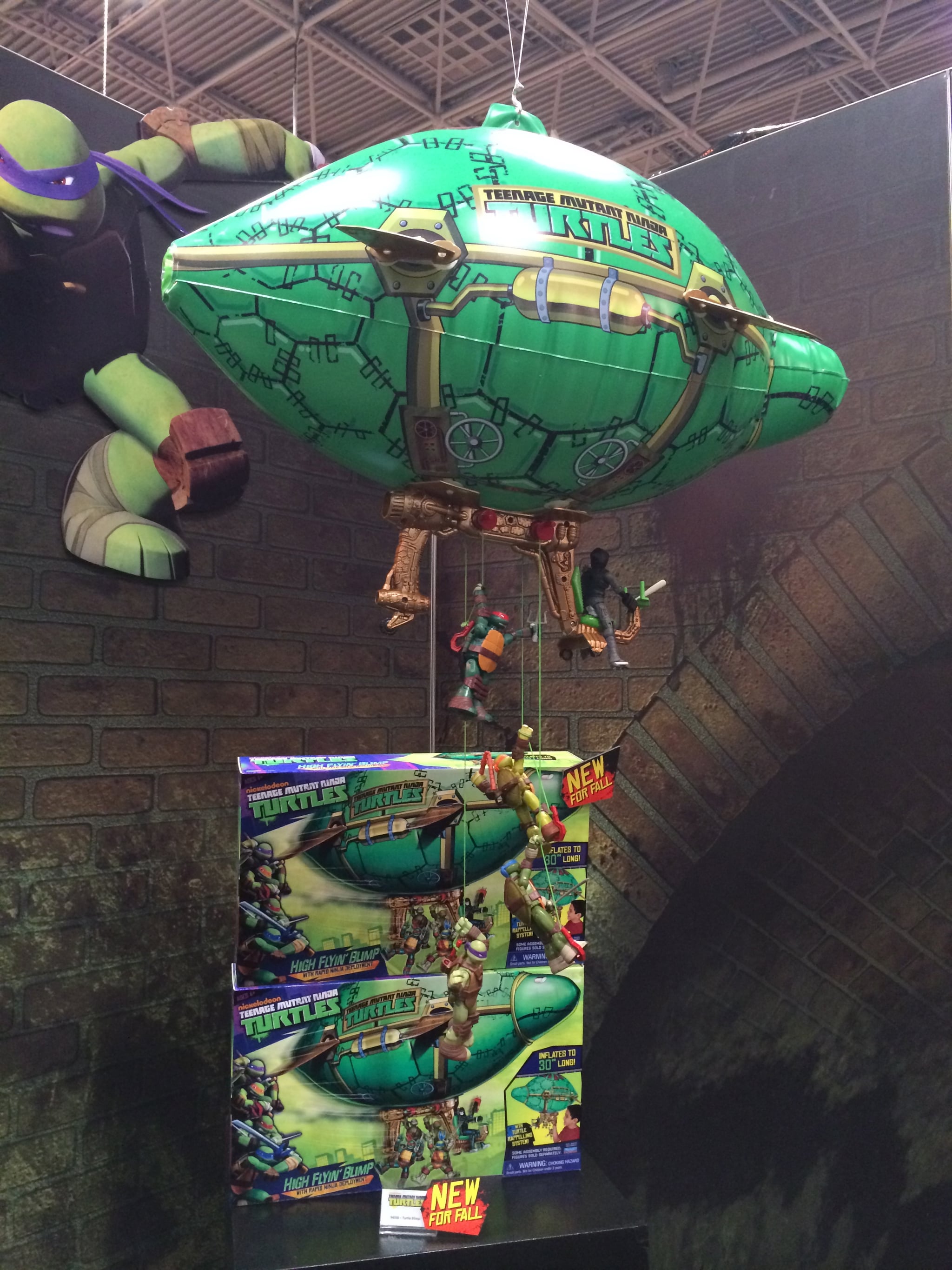 teenage mutant ninja turtles turtle blimp