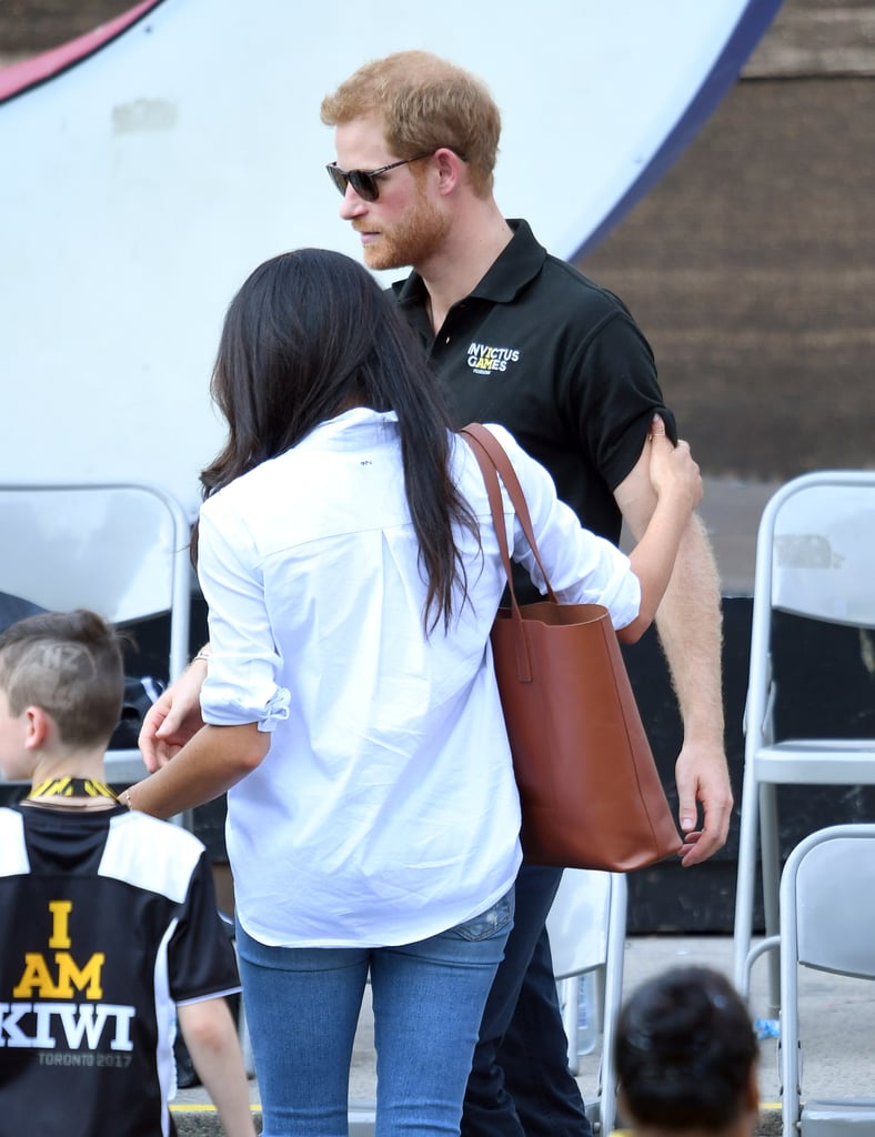 Prince Harry and Meghan Markle at Invictus Games 2017