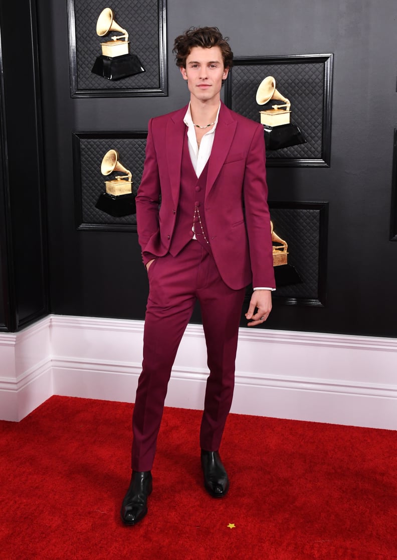 Shawn Mendes at the 2020 Grammys