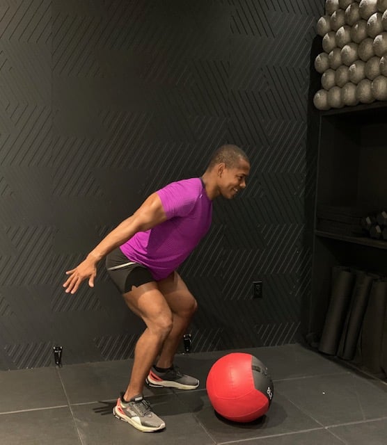 Swap Jump Squats For Ball-Slam Squats