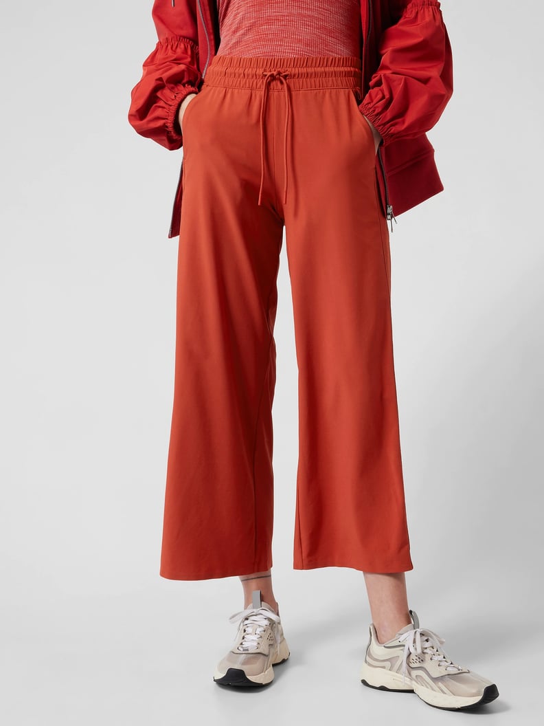 Avenue Wide Leg Crop Pant