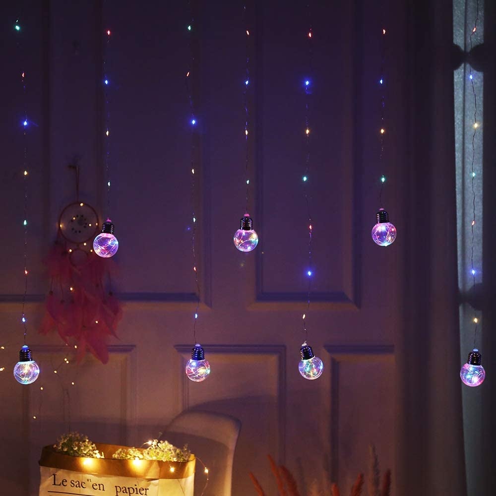Wishing Ball Curtain Twinkle Starry Lights