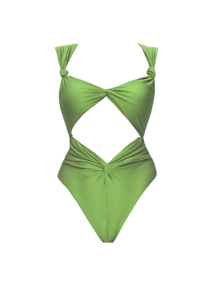 Andrea Iyamah Rora Swimsuit in Aloe