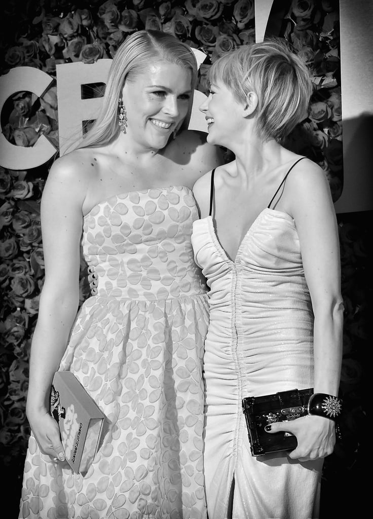 Michelle Williams and Busy Philipps at Tonys 2016