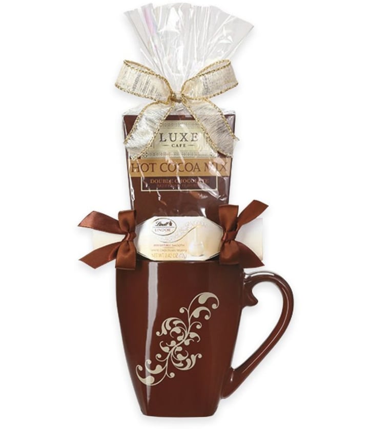 Lindt Holiday Cocoa Mug Gift Set (10) Hot Chocolate Gifts POPSUGAR