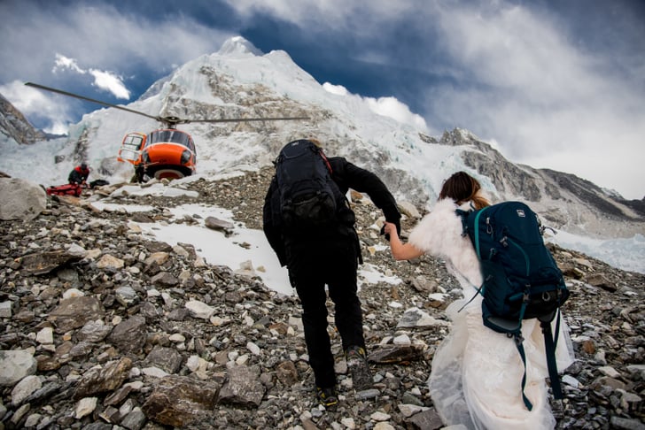 Mt Everest Wedding Popsugar Love And Sex Photo 47