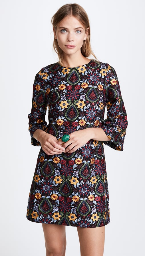 Alice + Olivia Coley Bell Sleeve Dress