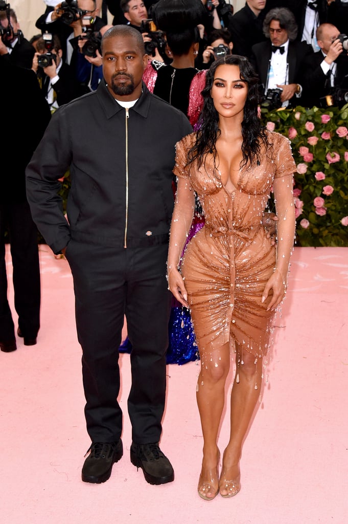 Kim Kardashian and Kanye West at the 2019 Met Gala