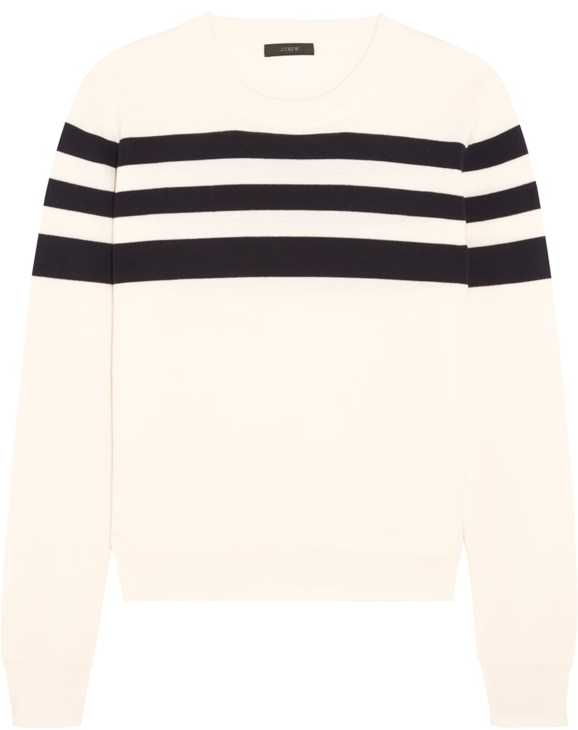 Liv Striped Merino Wool Sweater ($100)