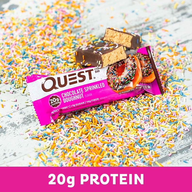 Quest Nutrition Chocolate Sprinkled Doughnut Protein Bar