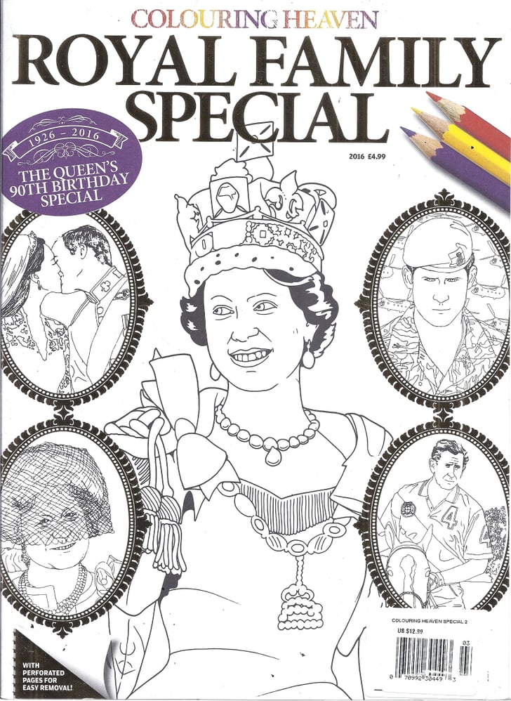 Royal Family Coloring Book | Royal Family Stocking Stuffers | POPSUGAR ...