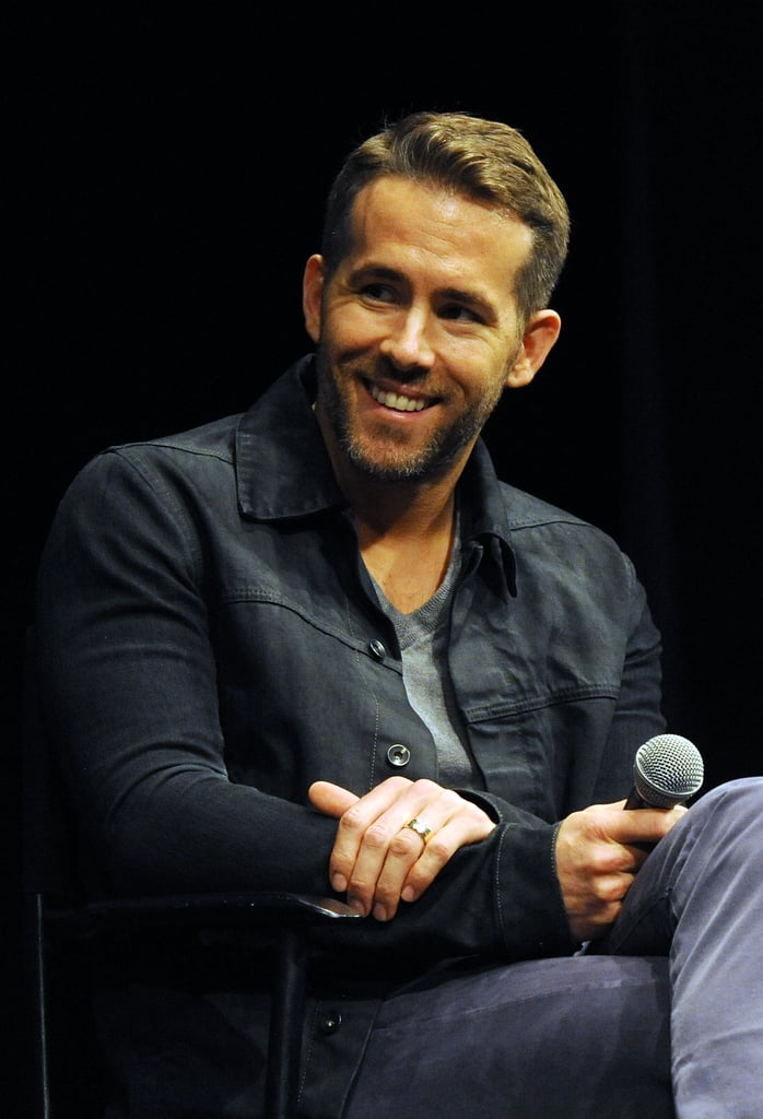 Ryan Reynolds Appearances September 2015 Pictures Popsugar Celebrity 