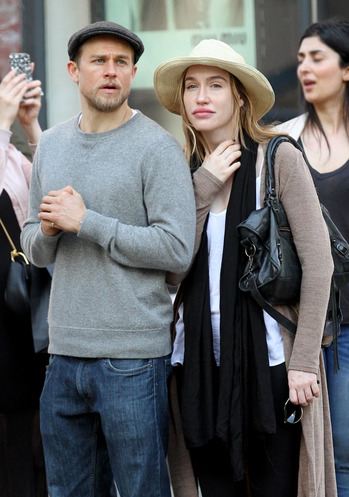 Charlie Hunnam Out in NYC With His Girlfriend April 2016