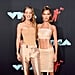 Gigi Hadid and Bella Hadid at the MTV VMAs 2019