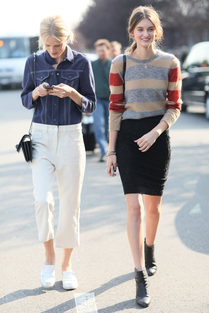 We're looking to stock our Fall closet with cozy striped sweaters and denim toppers.
Source: Greg Kessler
We're looking to stock our Fall closet with cozy striped sweaters and denim toppers.
Source: Greg Kessler