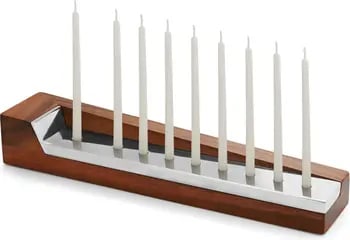 Light Up the Night: Nambé Geo Menorah