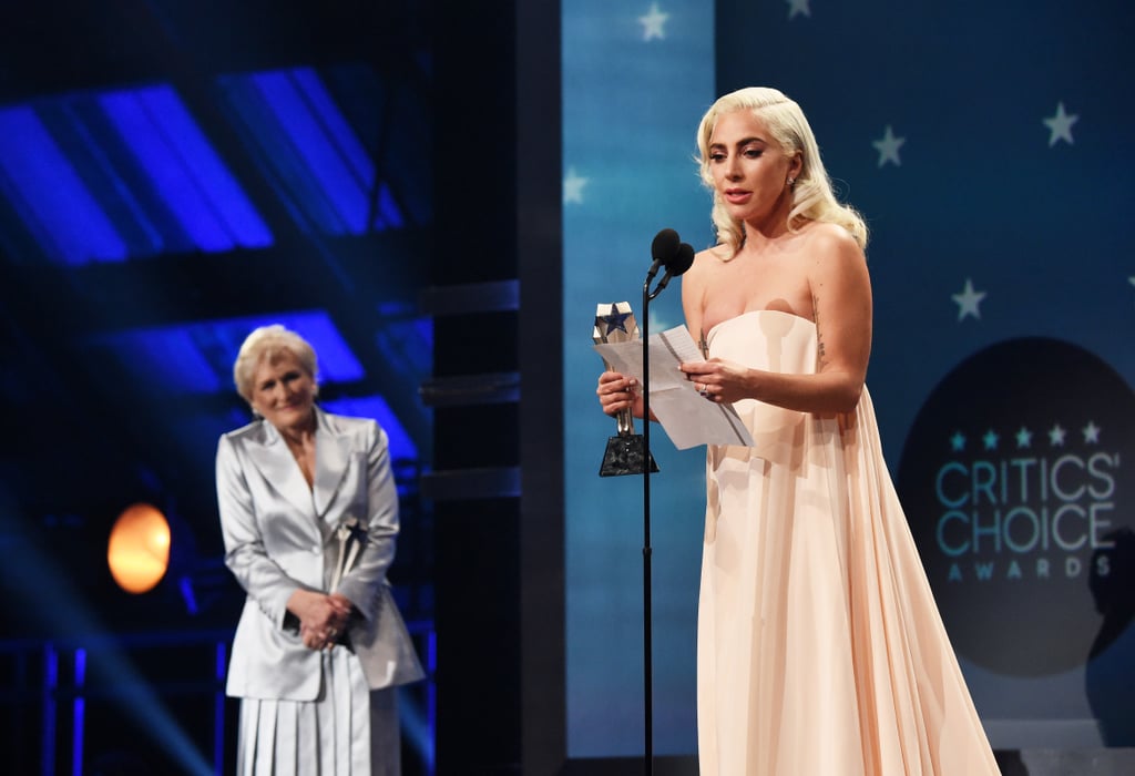 Lady Gaga Best Actress Critics Choice Speech 2019 Video
