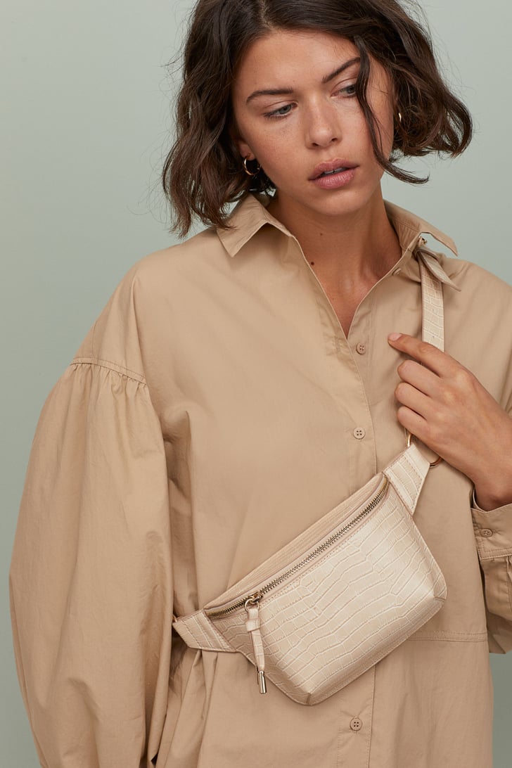 H&M Crocodile-patterned Belt Bag | Best Spring Bags 2020 | POPSUGAR ...