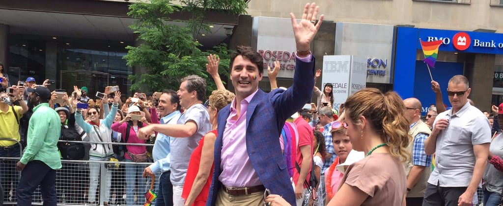 Justin Trudeau at Toronto Pride Parade