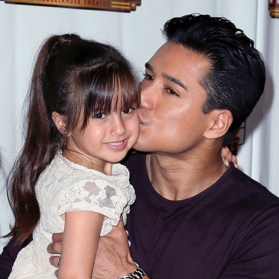 Mario Lopez and His Daughter on Red Carpet May 2016
