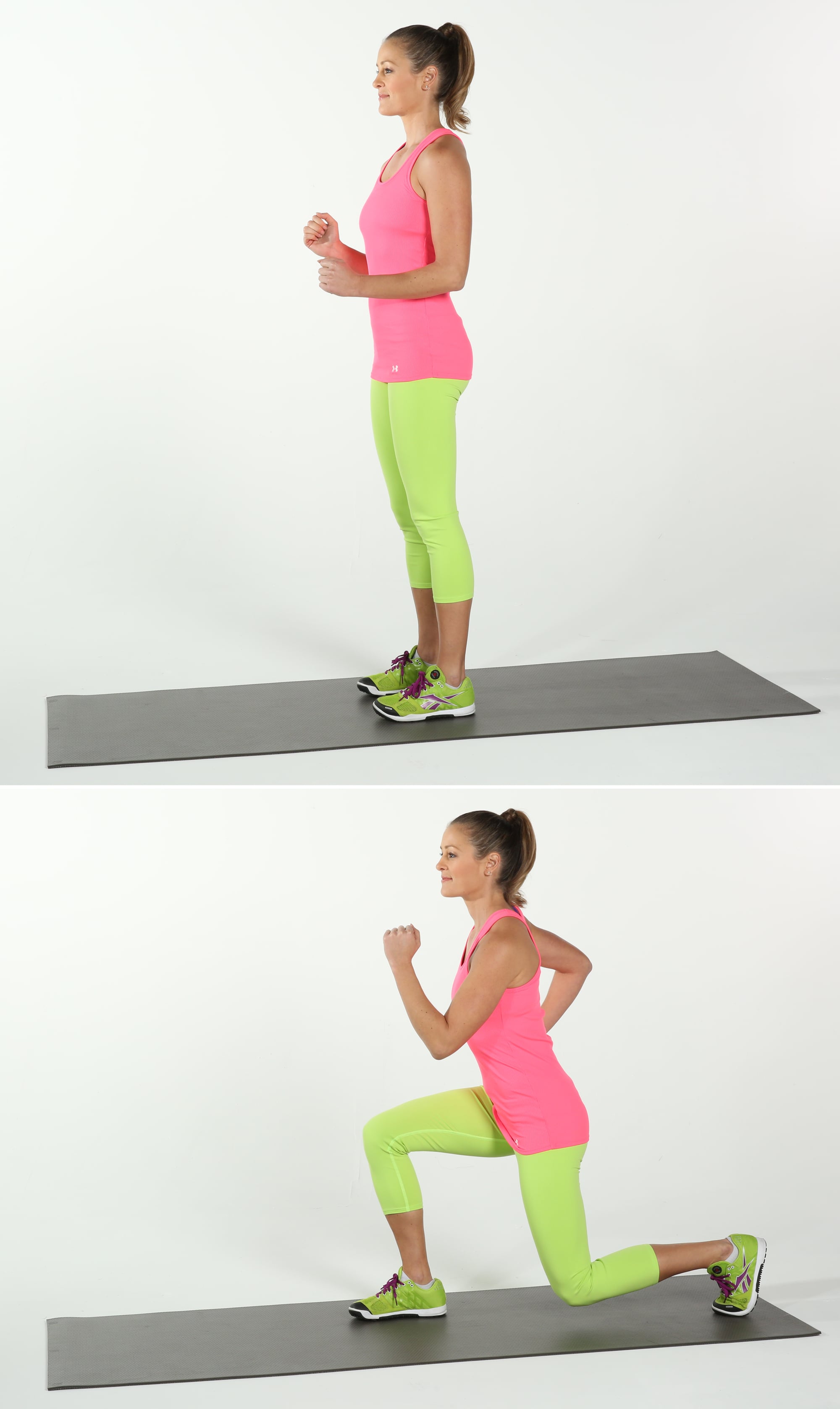 Alternating Reverse Lunge A Quickie Butt And Thigh Burner You Can Do 