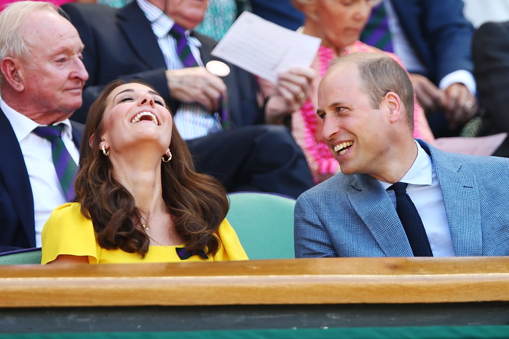 Prince William and Kate Middleton at Wimbledon Pictures 2018