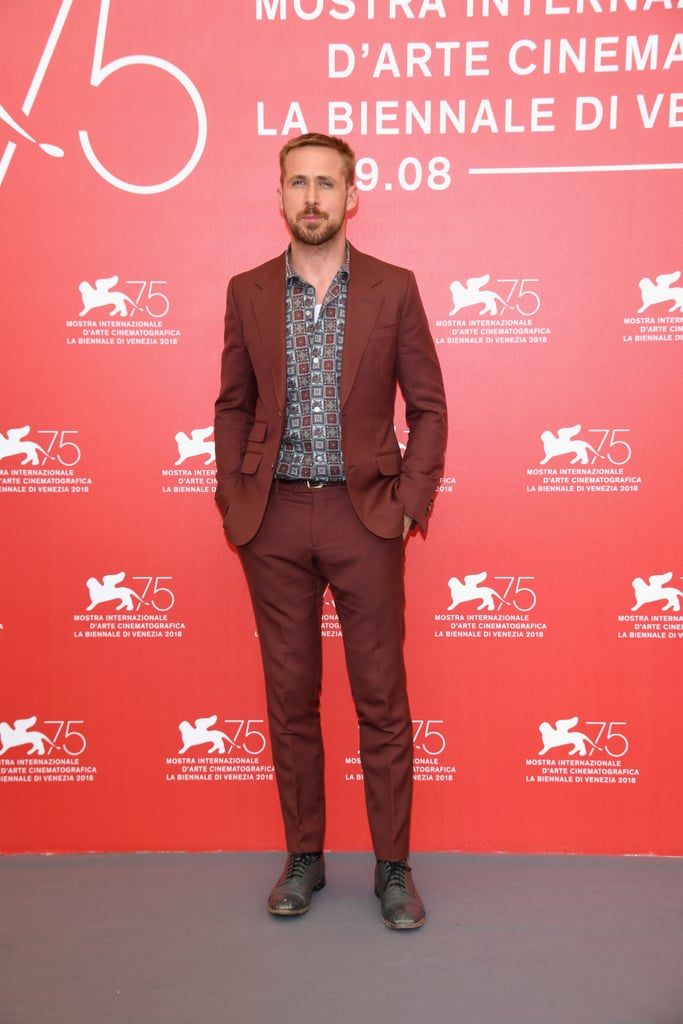 Ryan Gosling at the Venice Film Festival August 2018