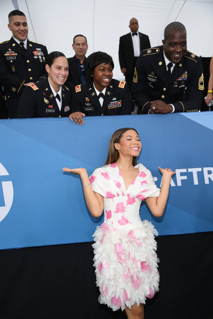 Storm Reid Giambattista Valli Dress at SAG Awards 2020
