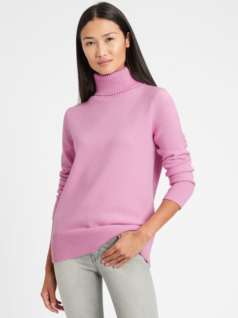 Banana Republic Relaxed Chunky Turtleneck Sweater