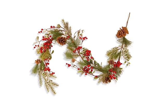 National Tree Company 60" Red Berry Garland
