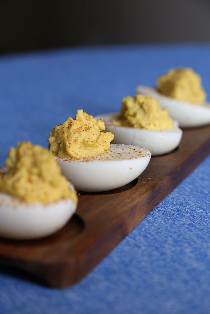 Hummus Deviled Eggs