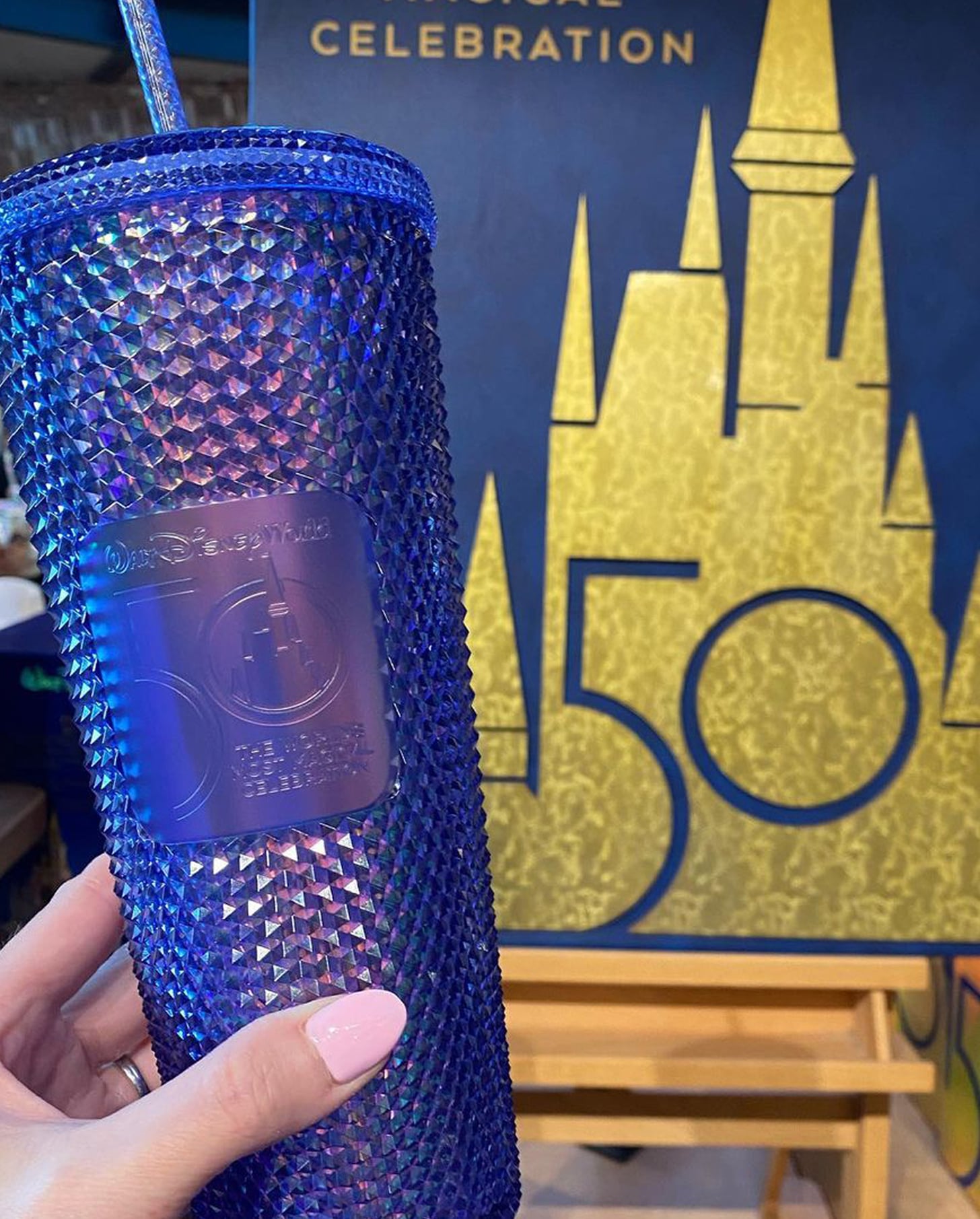 See Starbucks' Disney World 50th Anniversary Tumbler