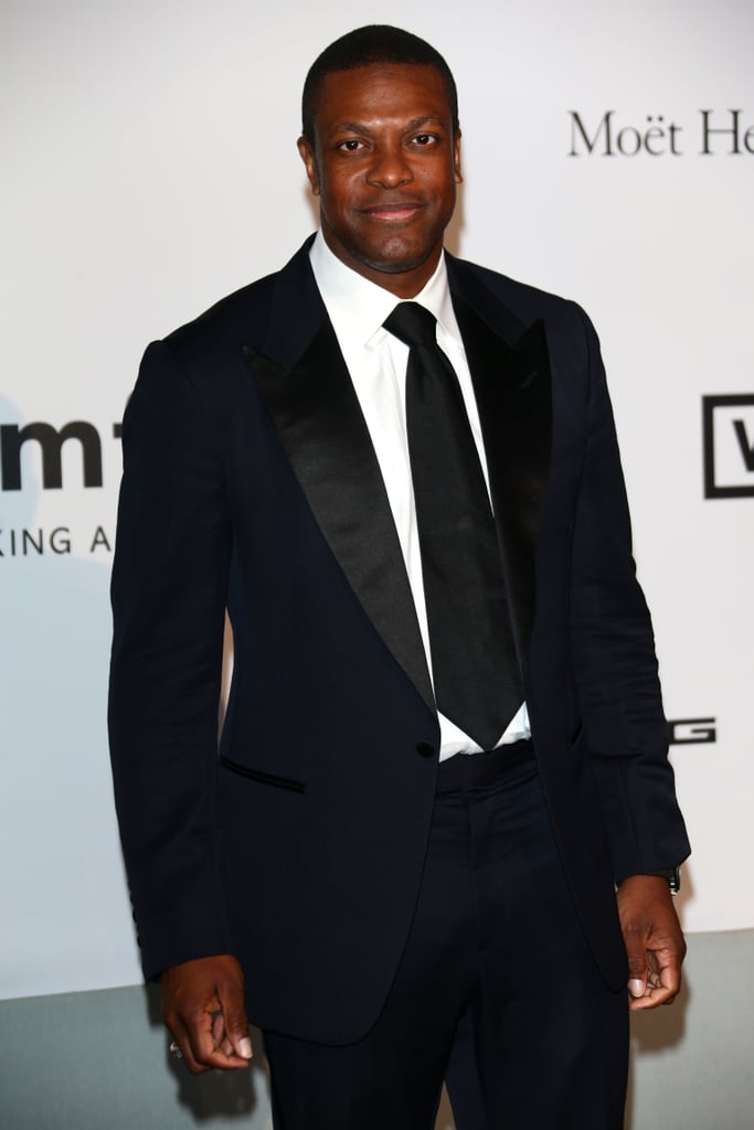 Chris Tucker arrived at the amfAR Cinema Against AIDS Gala.