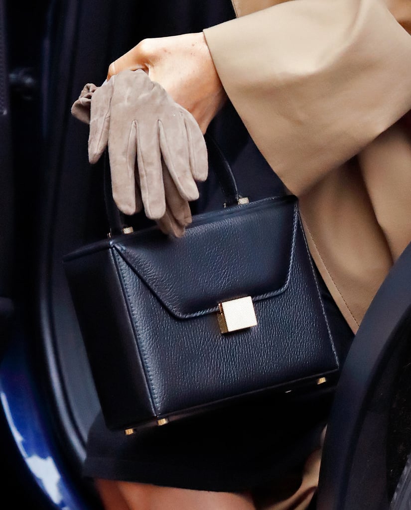 Meghan Markle Black Victoria Beckham Handbag January 2019