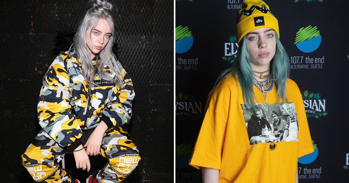 Billie Eilish Revealed Why She Wears Baggy Clothes Popsugar Fashion 