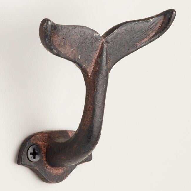 Cast Iron Whale Tail Hook