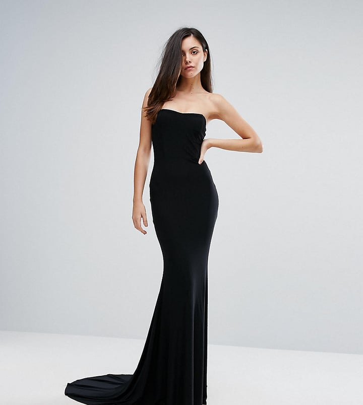 Club L Bandeau Fishtail Maxi Dress