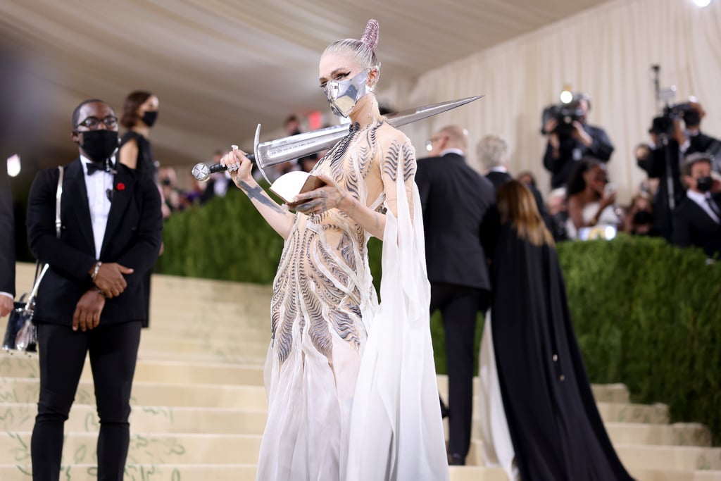 Grimes at the 2021 Met Gala