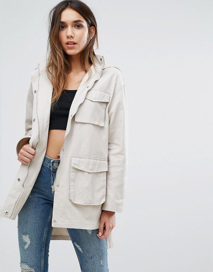 Missguided Pocket Detail Utility Jacket 