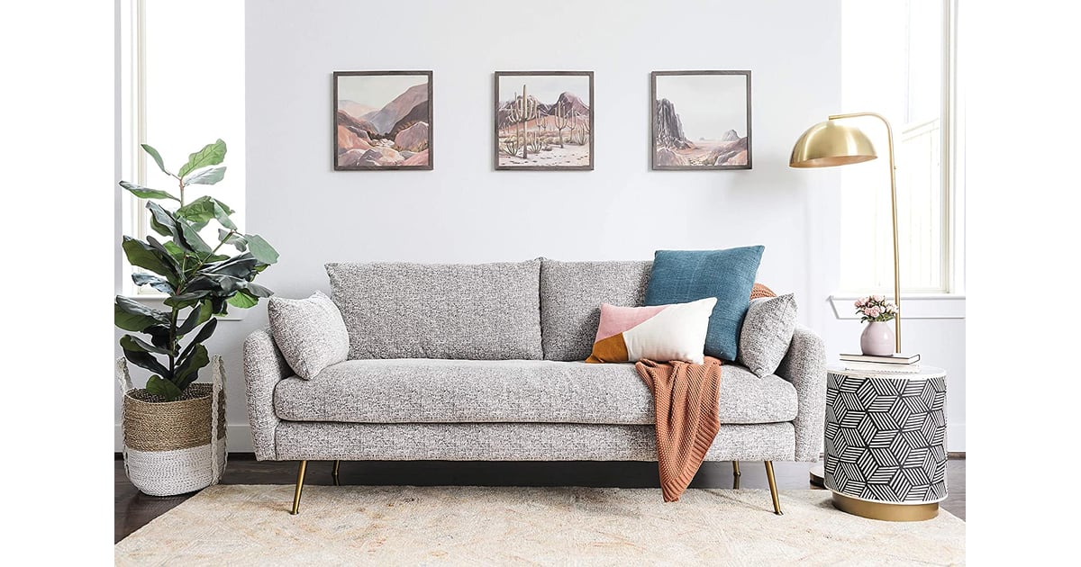 Albany Park Mid Century Modern Fabric Sofa Best Couches From Amazon
