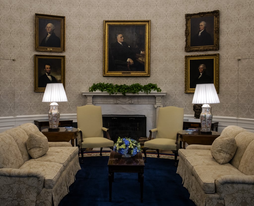 Paintings of Former Presidents and Founding Fathers