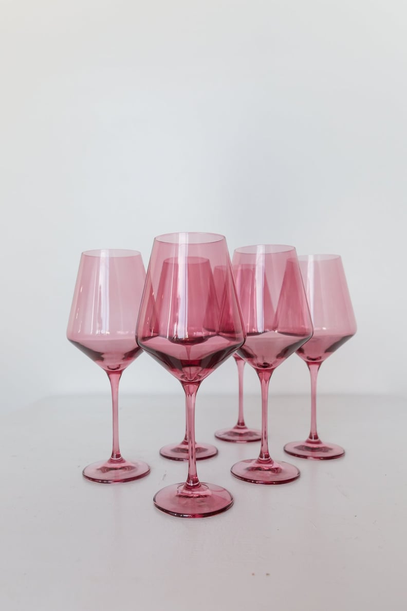 Estelle Colored Wine Stemware (Set of 6)