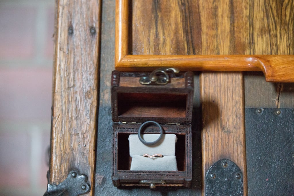 This Backyard Wedding Had Charming Rustic Halloween Decor