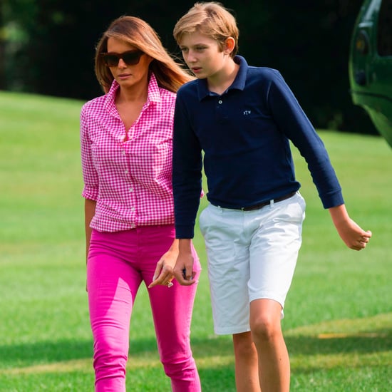 Melania Trump Pink Outfit August 2017