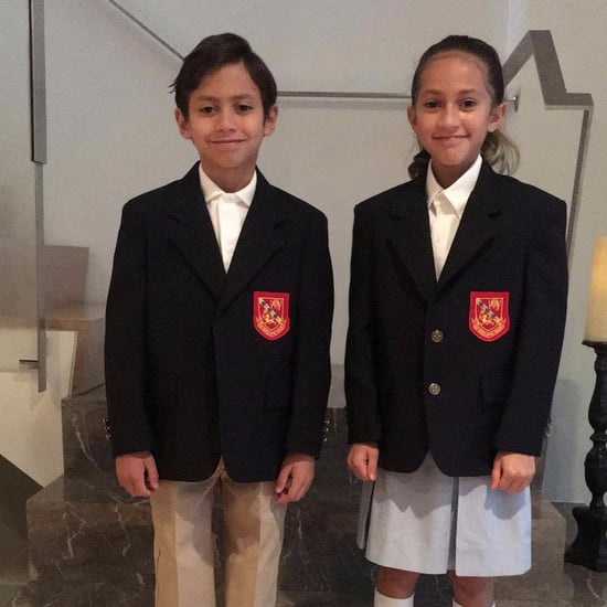 Jennifer Lopez's Twins' First Day of School Photo 2017