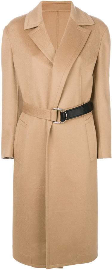 Calvin Klein Belted Wrap Coat | Throw Away All Your Coats, Because Amal  Clooney's Trench Makes Them Look So Plain Vanilla | POPSUGAR Fashion Photo 6