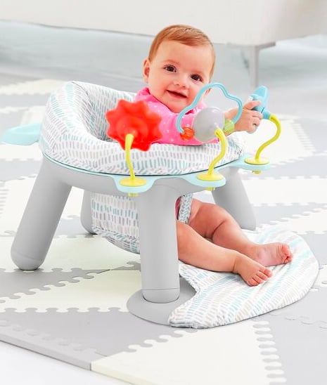 Skip Hop Silver Lining Cloud 2-In-1 Activity Floor Seat