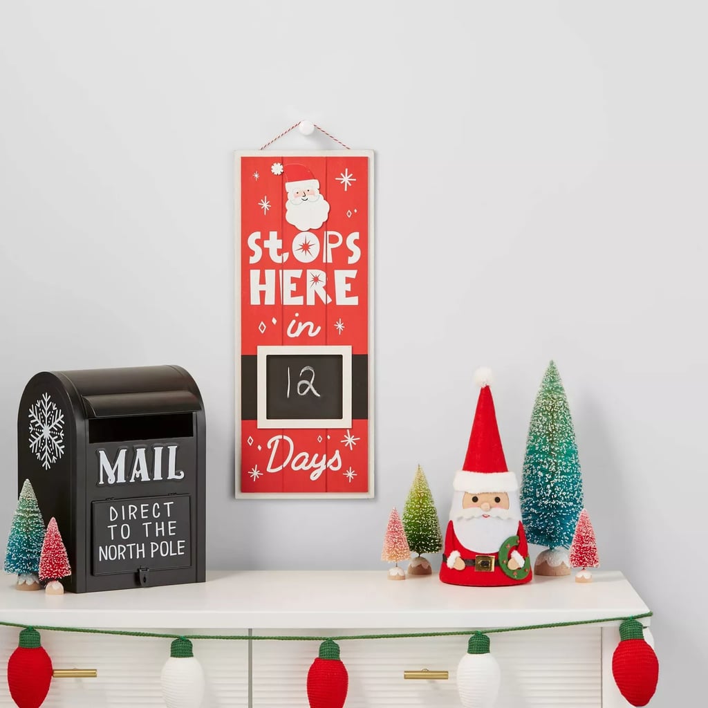 Wooden Advent Calendar Best Target Christmas Decorations 2020