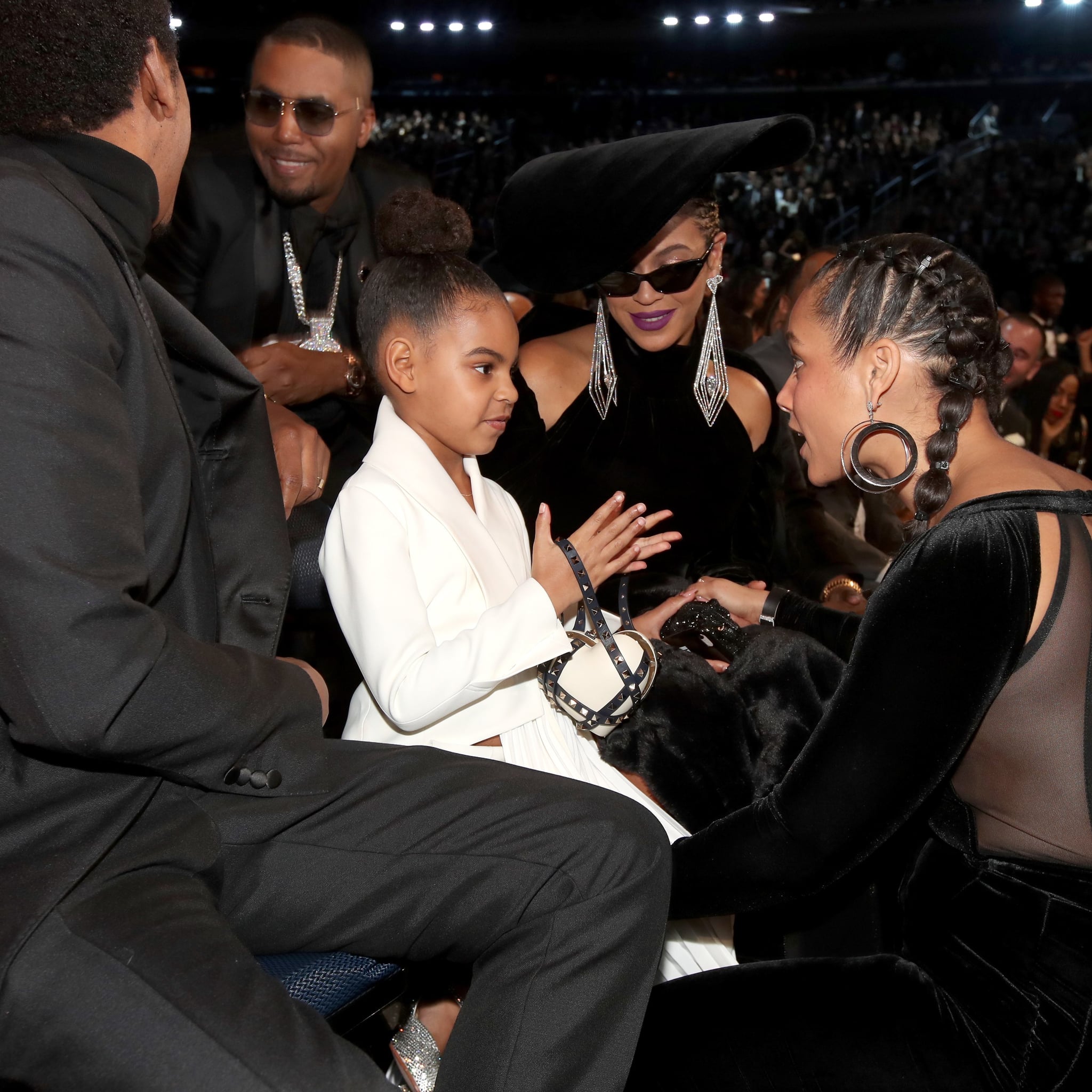 Blue Ivy s Valentino Purse at the 2018 Grammys POPSUGAR Fashion