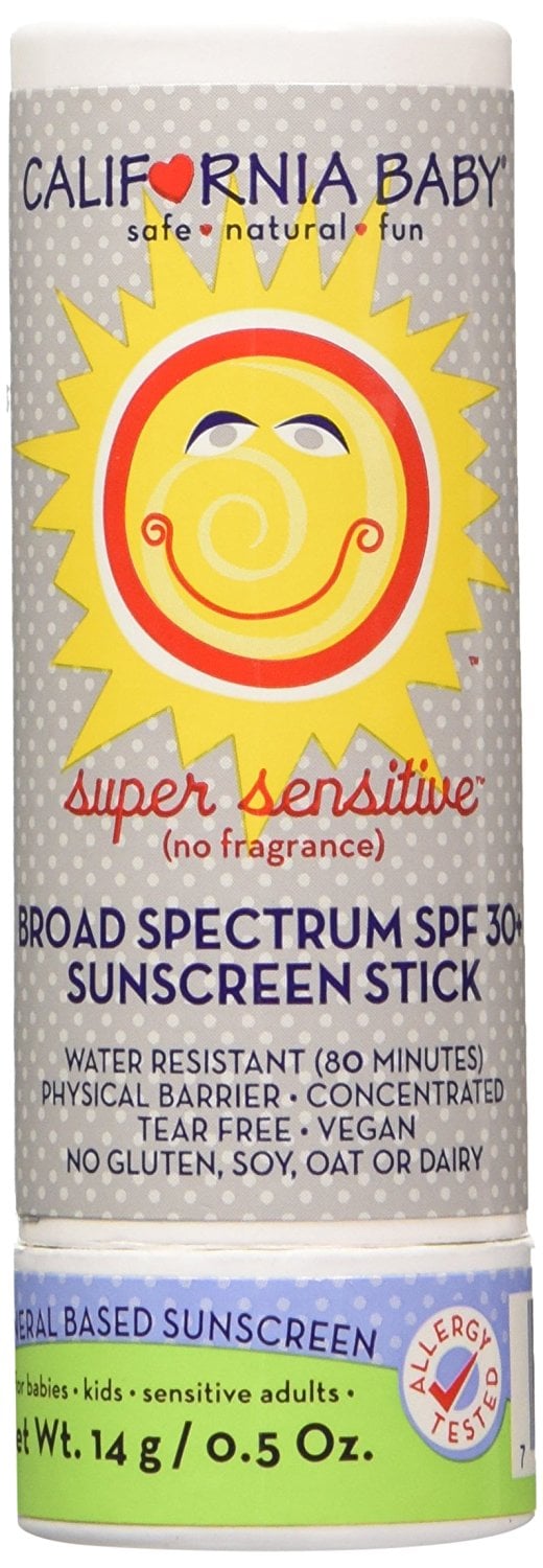 California Baby Super Sensitive Broad Spectrum Sunscreen Stick